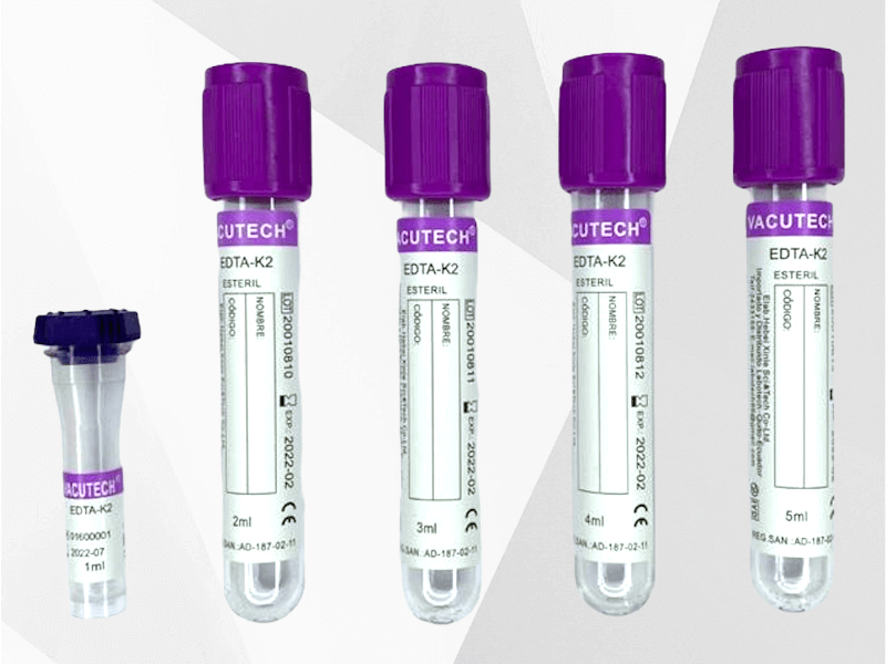 Tubo con EDTA K2 / K3 Tubo con EDTA K2 / K3
